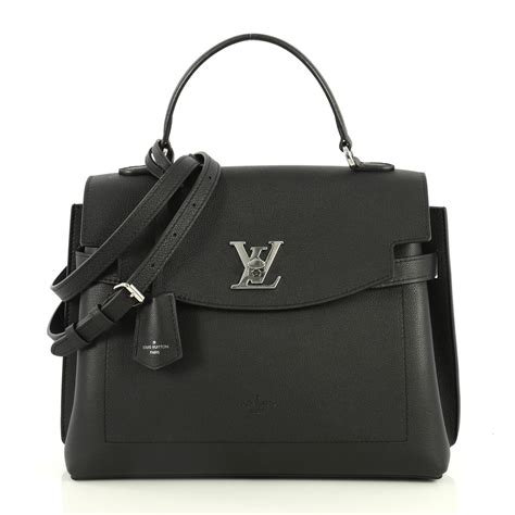 louis vuitton black lockme bag|louis vuitton lock me ever.